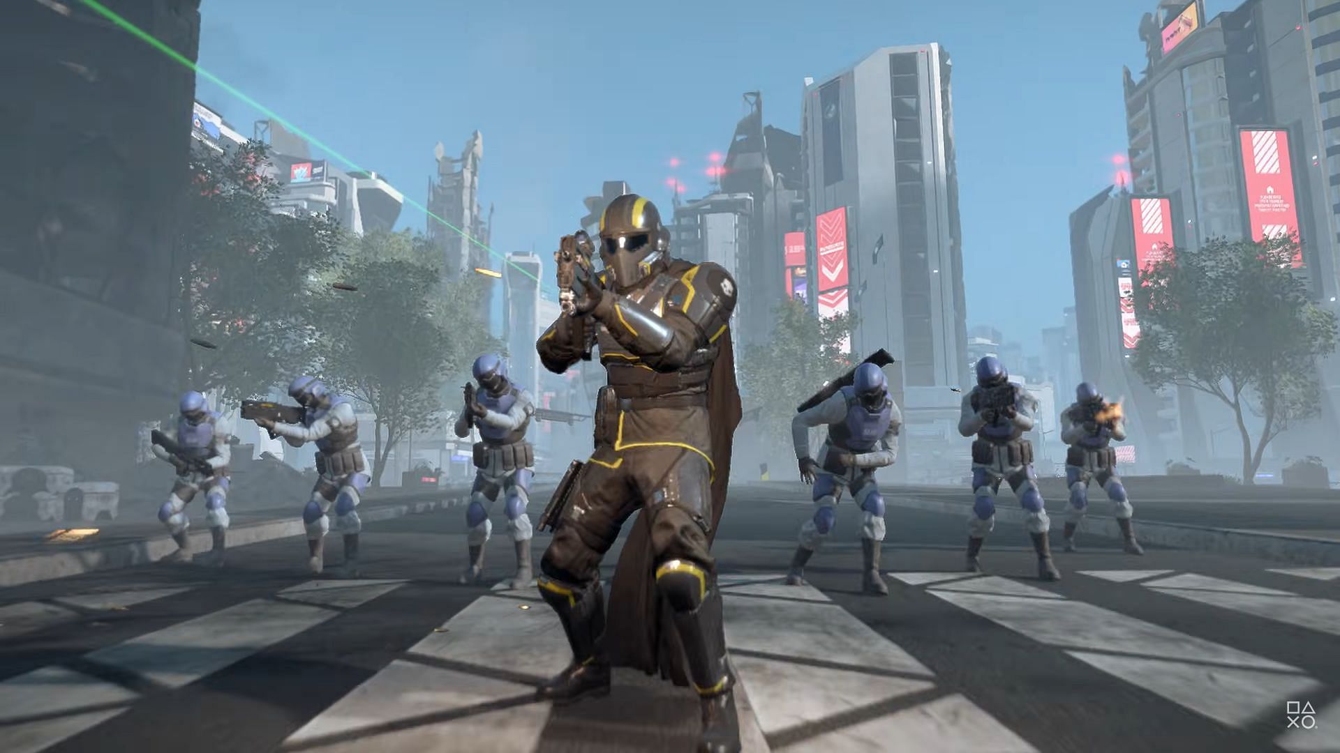 SEAF troops offer great fire support (Image via PlayStation Publishing LLC)